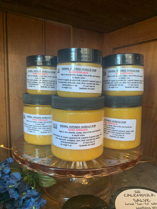 Herbal Infused Extra Strength Muscle Rub